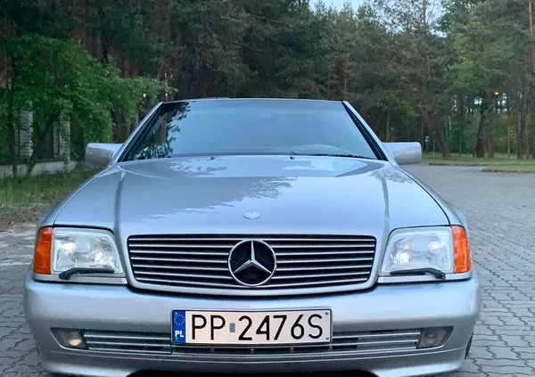 mercedes benz wielkopolskie Mercedes-Benz SL cena 179000 przebieg: 32500, rok produkcji 1991 z Ujście